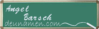 Angel Barsch Visitenkarte